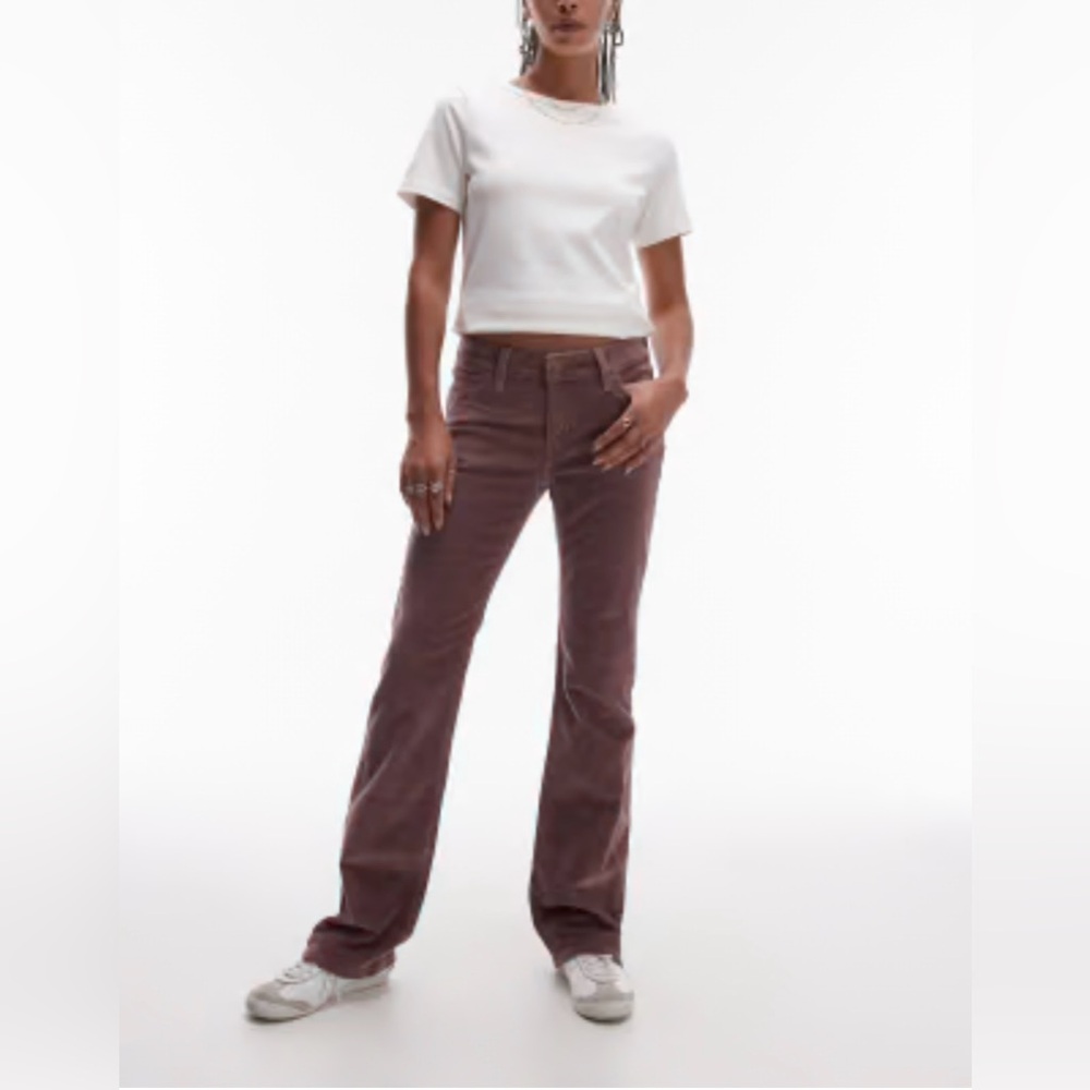 London jeans the Christie fit women’s size 6‎ long brown corduroy boot cut pants